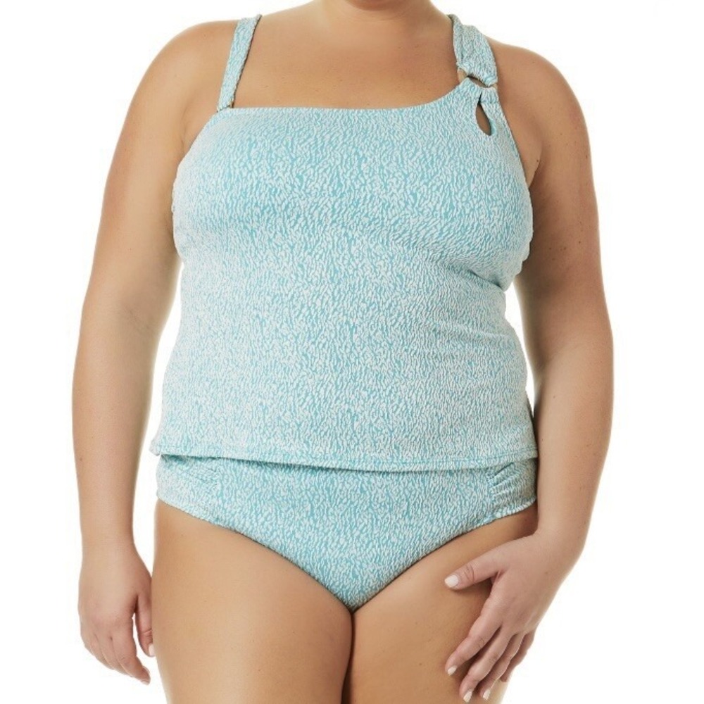 Time And Tru Womens Rushed Bottom XL 16-18 New with Tags Jacquard Low Rise Nice